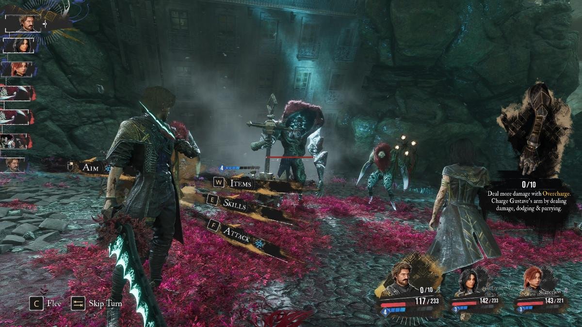 Expedition Combat Player's Turn