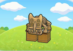 Shield Fossil display