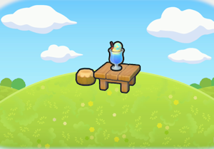 Boundless blue beverage