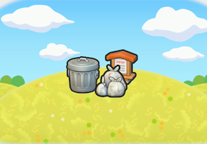 Trash collection site