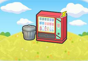 Vending machine set